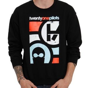 Twenty One Pilots Original Mask Crewneck Sweatshirt